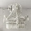 Canopy Designs Handpainted Pavillion Crystal Chandelier Furniture & Lighting