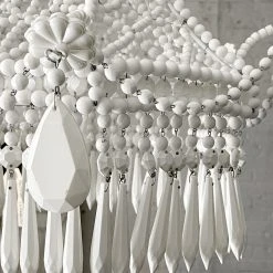 Canopy Designs Handpainted Pavillion Crystal Chandelier Furniture & Lighting