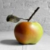 Penkridge Large Porcelain Apple With Twig & Leaf