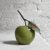 Penkridge Porcelain Granny Smith Apple With Twig & One Leaf 2 Penkridge Porcelain Granny Smith Apple With Twig & One Leaf