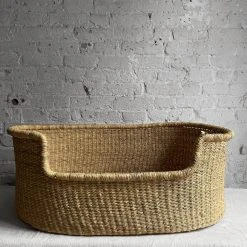 Savanna Baskets Dog Bed In Natural