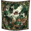 Nathalie Lete "Jungle Creme" Silk Scarf Scarves & Bandanas