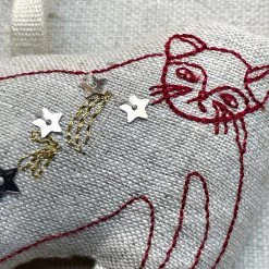 Skippy Cotton Baby Hugo Cat Lavender Sachet Holiday 7 Skippy Cotton Baby Hugo Cat Lavender Sachet Holiday