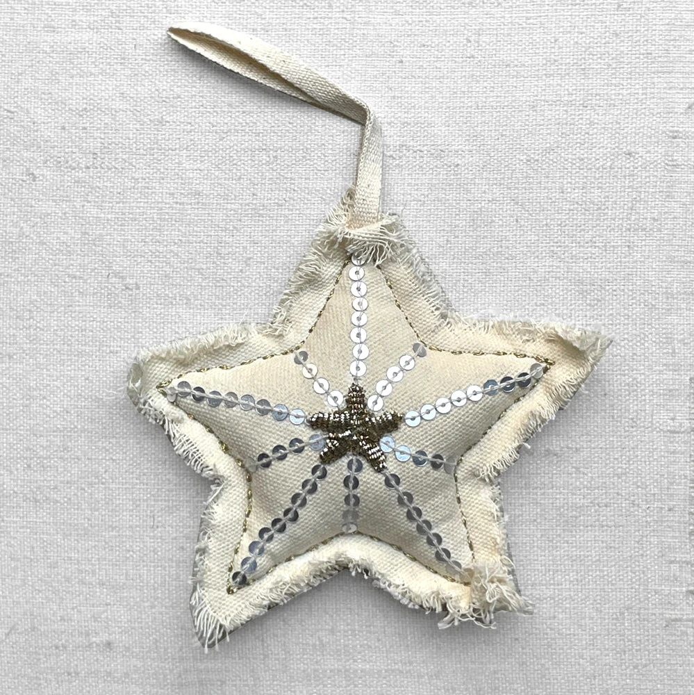 Skippy Cotton Bullion Star Lavender Sachet 3 Skippy Cotton Bullion Star Lavender Sachet