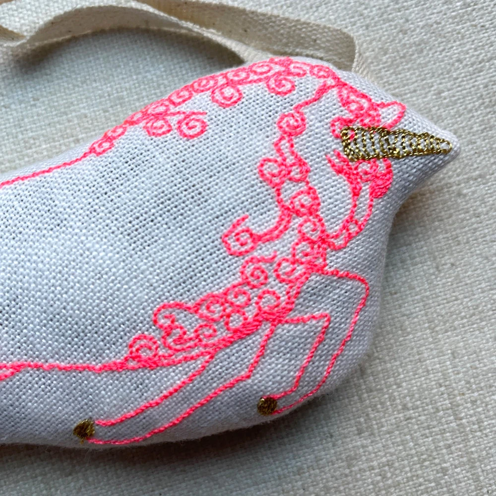 Skippy Cotton Unicorn Lavender Sachet Holiday 4 Skippy Cotton Unicorn Lavender Sachet Holiday