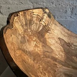 Petermans Spencer Peterman 21" Ambrosia Spalted Maple Oval Bowl