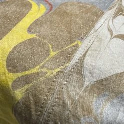 Swarm Hand Marbled One Of Kind Pillow No. S10