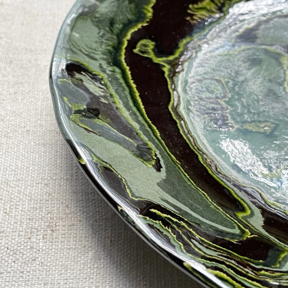 Atelier Saint Andre Perrin Dining & Tabletop Dessert Plate XVIIIe (CP 506) 4 Atelier Saint Andre Perrin Dining & Tabletop Dessert Plate XVIIIe (CP 506)