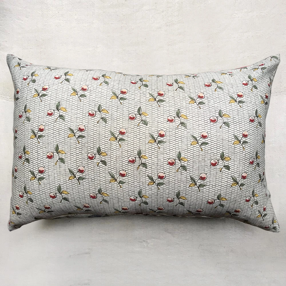 Antoinette Poisson Textiles & Rugs Medium Baies Pillow (No. 56A) With Linen Backing