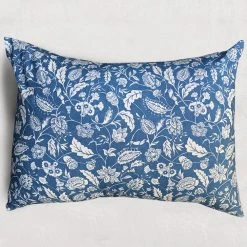 Antoinette Poisson Large Indienne Pillow (No. 30B) With Linen Backing
