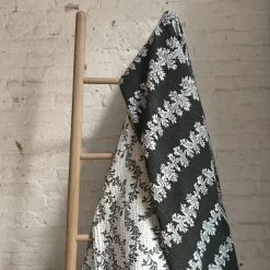 Jeanette Farrier Newly Printed Kantha Queen Bedcover