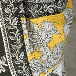Jeanette Farrier Newly Printed Kantha Queen Bedcover
