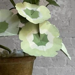 The Green Vase Potted Pink Geranium