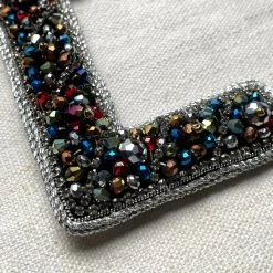 Tinker Tailor Beaded Alphabet Ornament "Letter L" Holiday