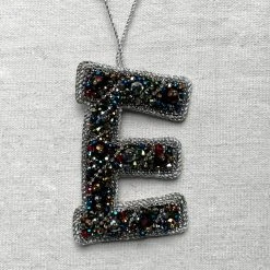 Tinker Tailor Holiday Beaded Alphabet Ornament