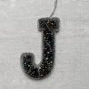 Tinker Tailor Holiday Beaded Alphabet Ornament "Letter J"