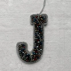 Tinker Tailor Holiday Beaded Alphabet Ornament