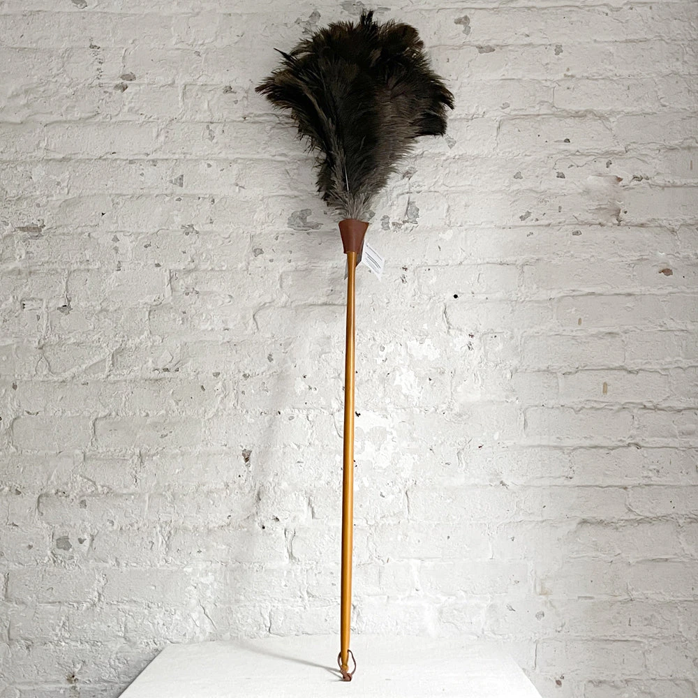 Redecker Art & Objects 43" Ostrich Feather Duster 3 Redecker Art & Objects 43" Ostrich Feather Duster