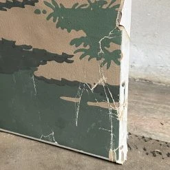 Vintage Pair Of 19th Century Wallpaper Panels Art & Objects