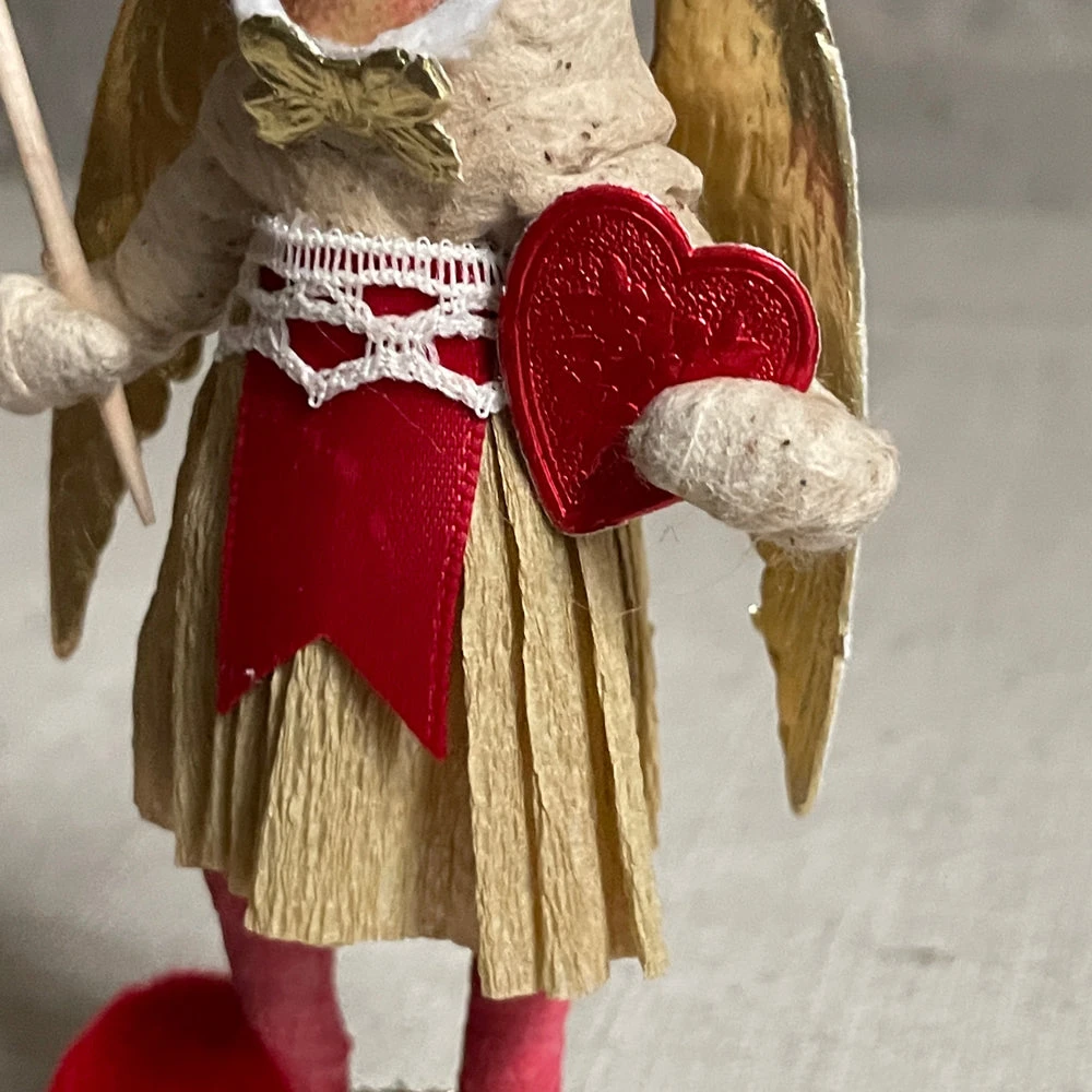 Vintage By Crystal Angel Girl In Gold Art & Objects