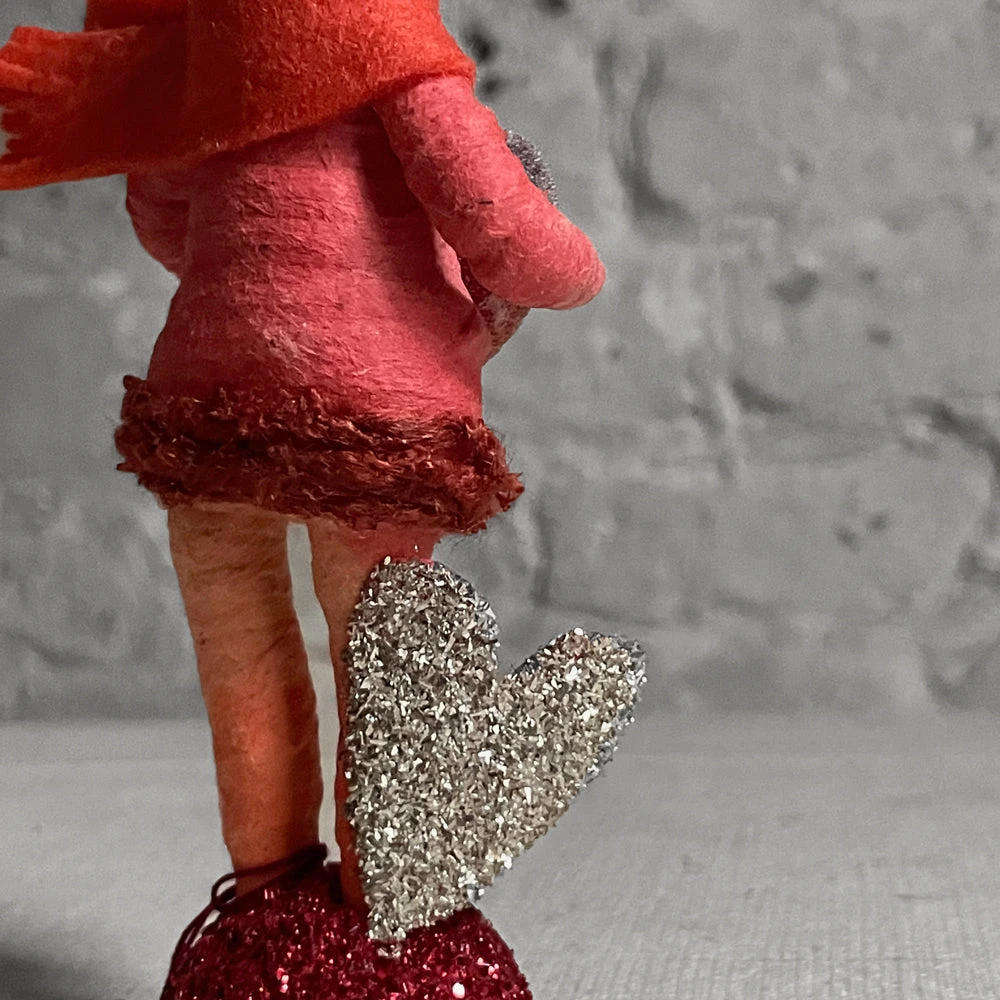 Vintage By Crystal Bundled Girl In Red Art & Objects