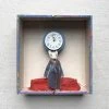 Virginia McCracken Object D'art "No Time Like The Present" Assemblage