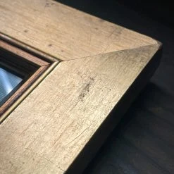 Art & Objects Hand Embroidered Blue Butterfly By Zara Merrick