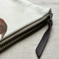 John Derian Company Inc Swallows Zipper Pouch