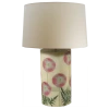 John Derian Pink Poppies Lamp Decoupage