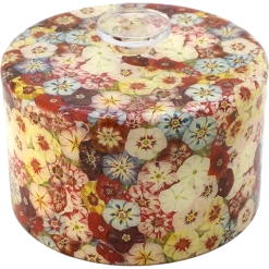 John Derian Multi-Phlox (Lidded) Decoupage 7 John Derian Multi-Phlox (Lidded) Decoupage