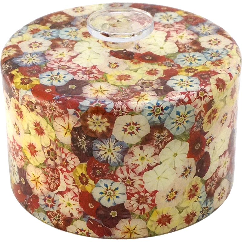 John Derian Multi-Phlox (Lidded) Decoupage 5 John Derian Multi-Phlox (Lidded) Decoupage