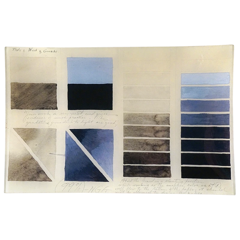 John Derian Wash & Gouache: Plate 1 - FINAL SALE 3 John Derian Wash & Gouache: Plate 1 - FINAL SALE