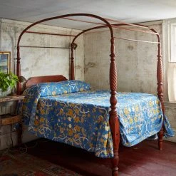 "Canopy" John Derian For Jeanette Farrier Printed King Bedcover