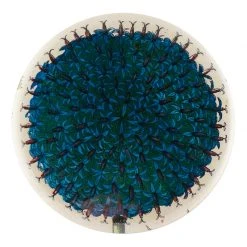 John Derian Decoupage Blue Flower