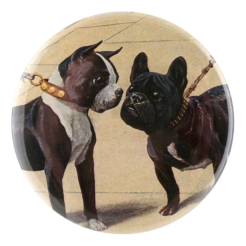 John Derian Boston Terrier & French Bulldog Decoupage 3 John Derian Boston Terrier & French Bulldog Decoupage