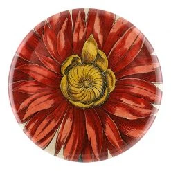 John Derian Red Anemone Decoupage