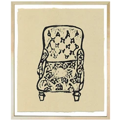 Hugo Guinness Tufted Arm Chair Art & Objects