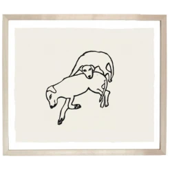 Hugo Guinness Two Labradors