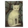 John Derian Cat In Twig Chair Decoupage