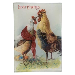 John Derian Easter Greetings (2 Birds Kissing) Decoupage