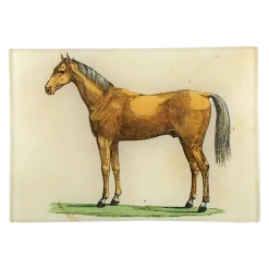 John Derian Decoupage Golden Horse