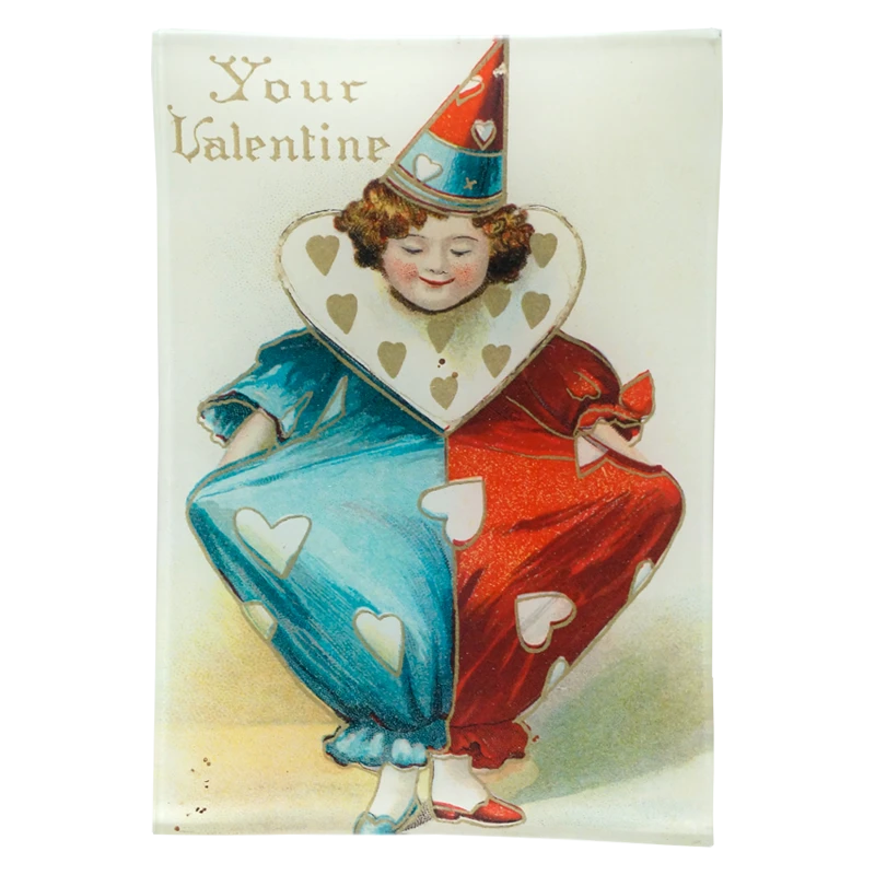 John Derian Harlequin Valentine - FINAL SALE 4 John Derian Harlequin Valentine - FINAL SALE