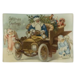 John Derian Santa's New Car Decoupage