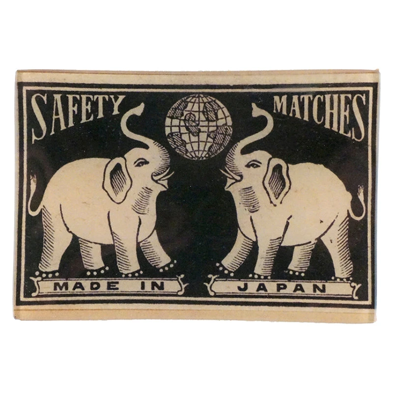 John Derian 2 Trunks Up (Safety Matches) Decoupage 3 John Derian 2 Trunks Up (Safety Matches) Decoupage