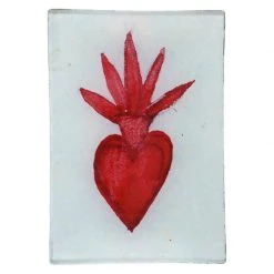 John Derian Decoupage Painted Heart