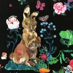 Nathalie Lete Scarves & Bandanas "Alice" Silk Scarf