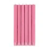 British Colour Standard Set Of 6 Candles In Neyron Rose Candlestick Holders