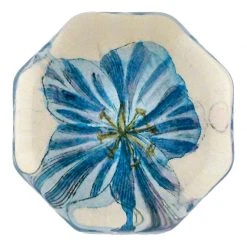 John Derian Decoupage Blue Geranium