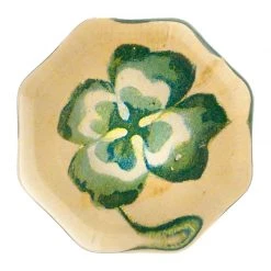 John Derian Decoupage Variegated 4 Leaf Clover