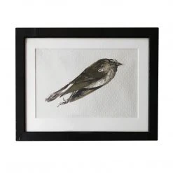 Vintage Art & Objects Olga Sears Bird Painting #1